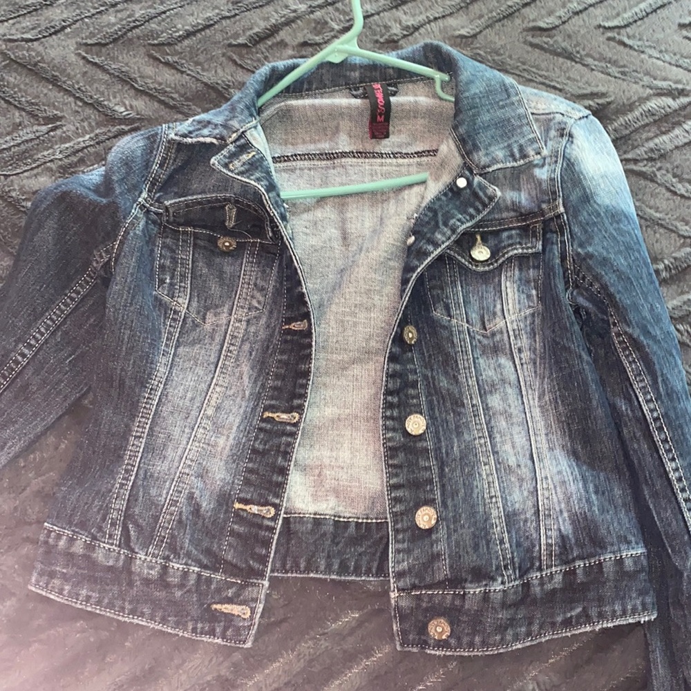 a jean jacket